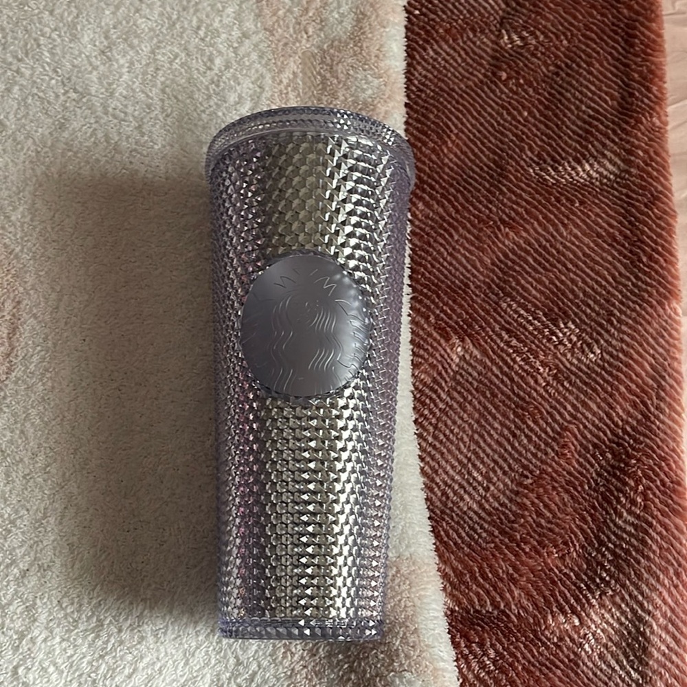 Clear Studded Starbucks Tumbler